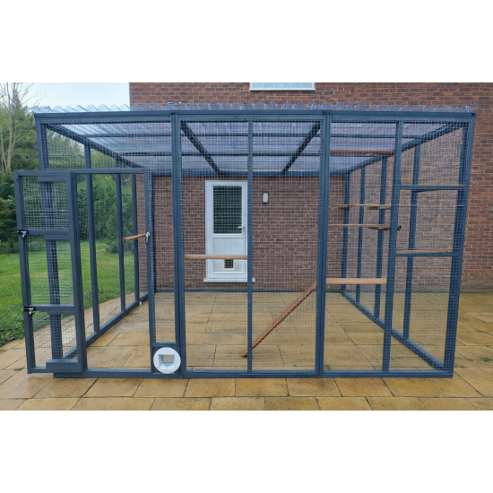 Catio With Sleeping Box