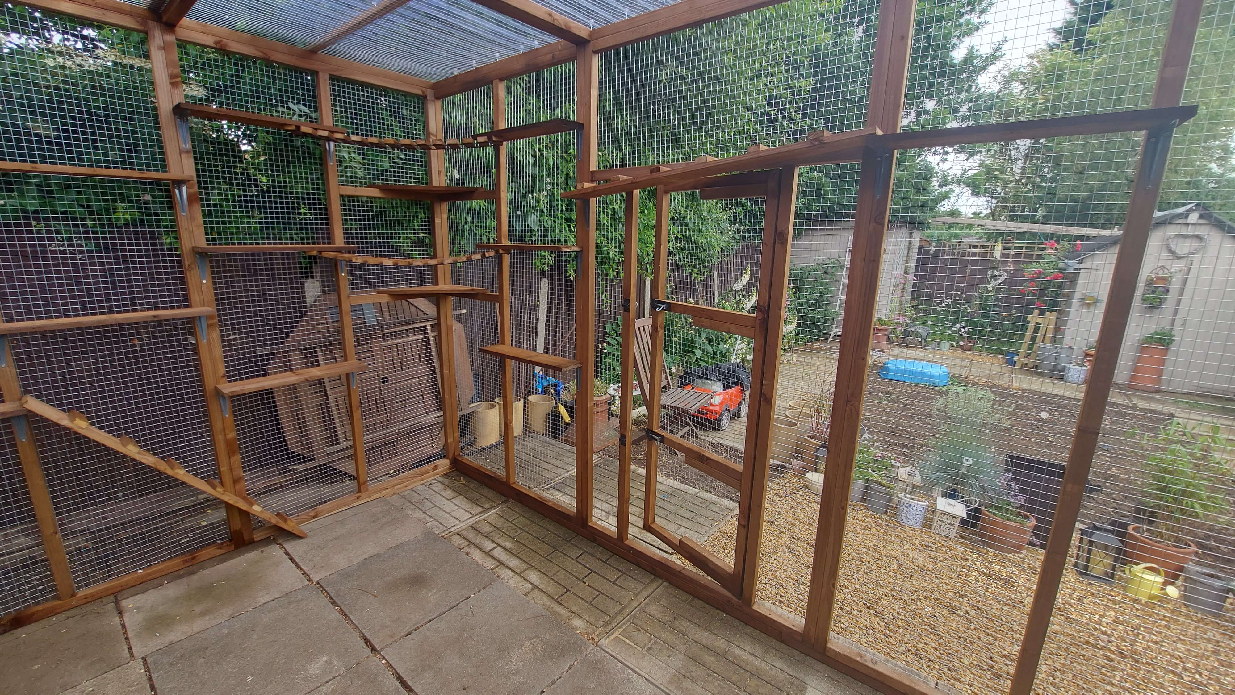 Catio Interior Detail