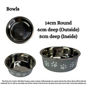 Hand and Natural Indoor Cat Corner Shelf with feeding bowl