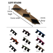 Hand and Natural Left and Right Stairs