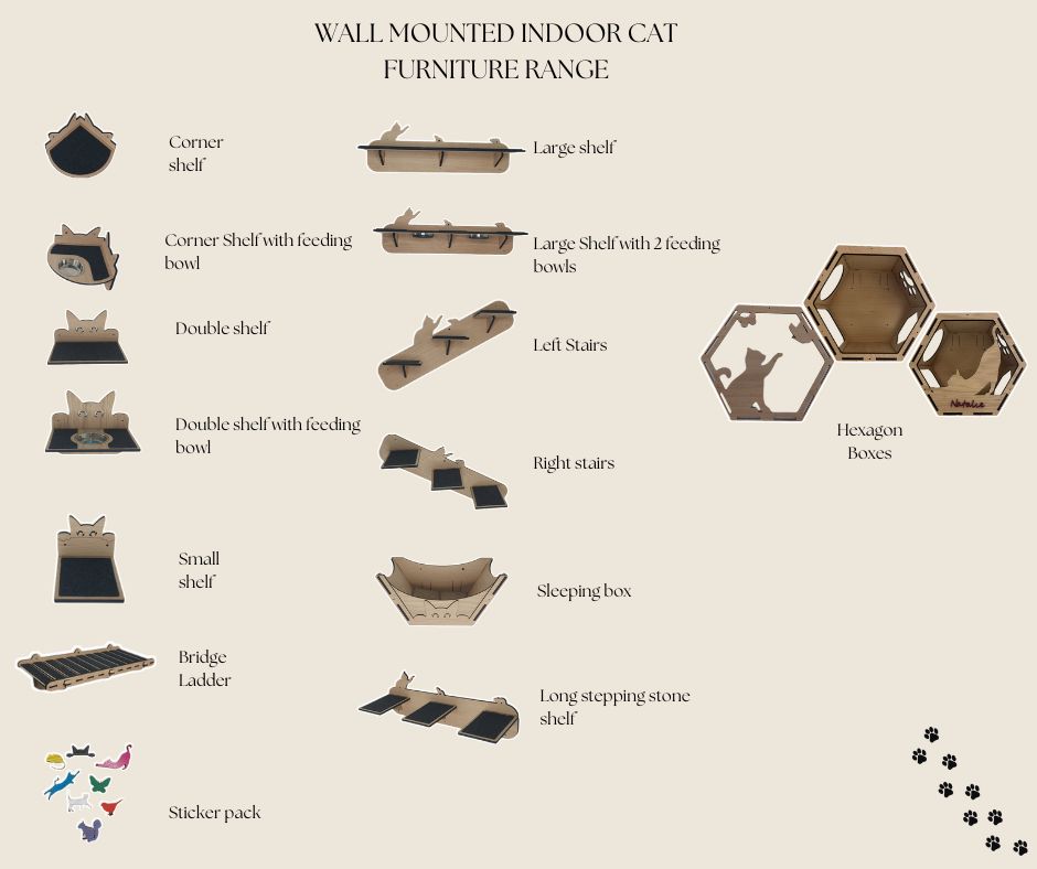 Cat Wall Shelf