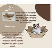 Wall Mounted Sleeping Box for cats