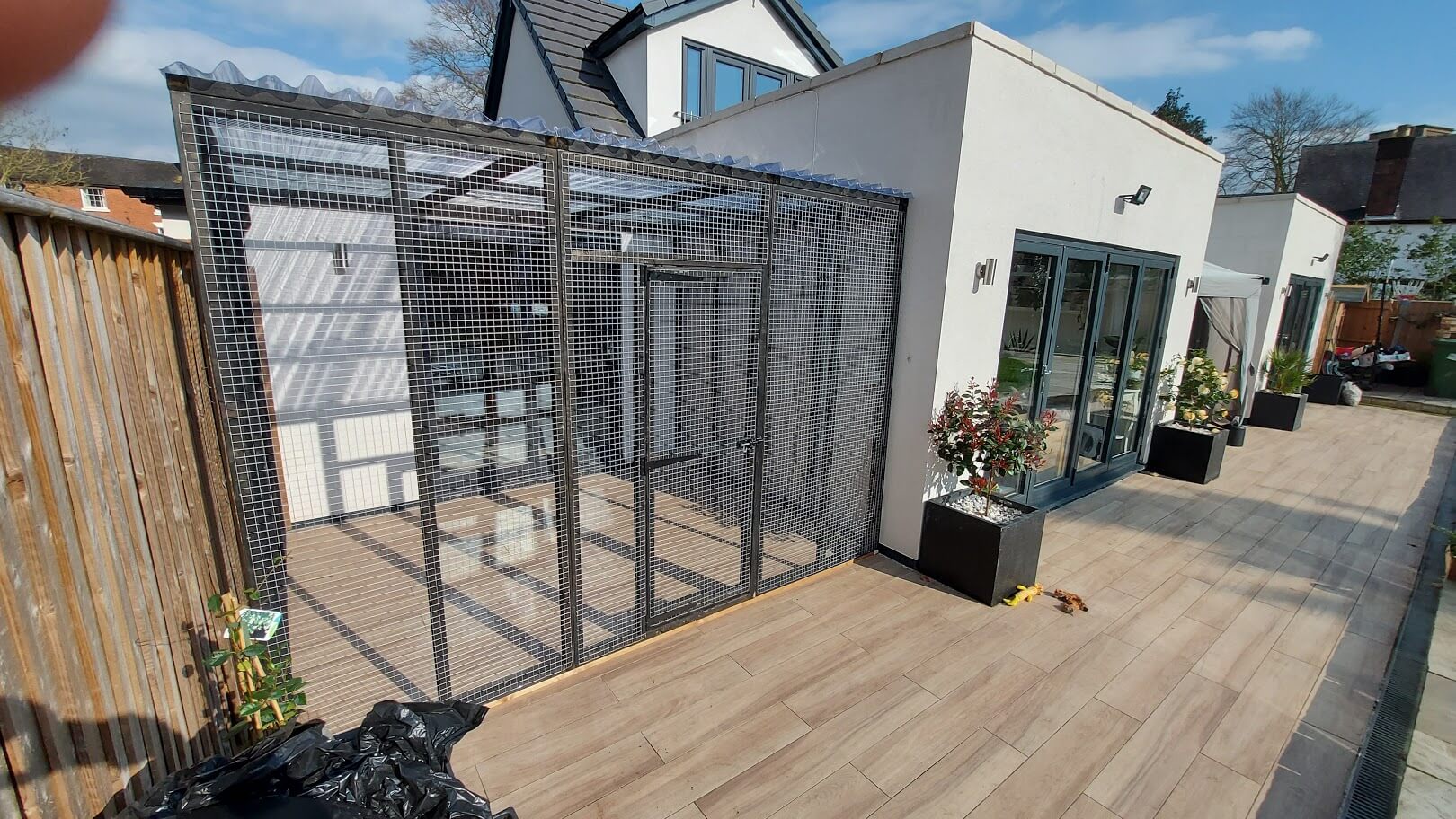 Three-Sided Catio (Black)