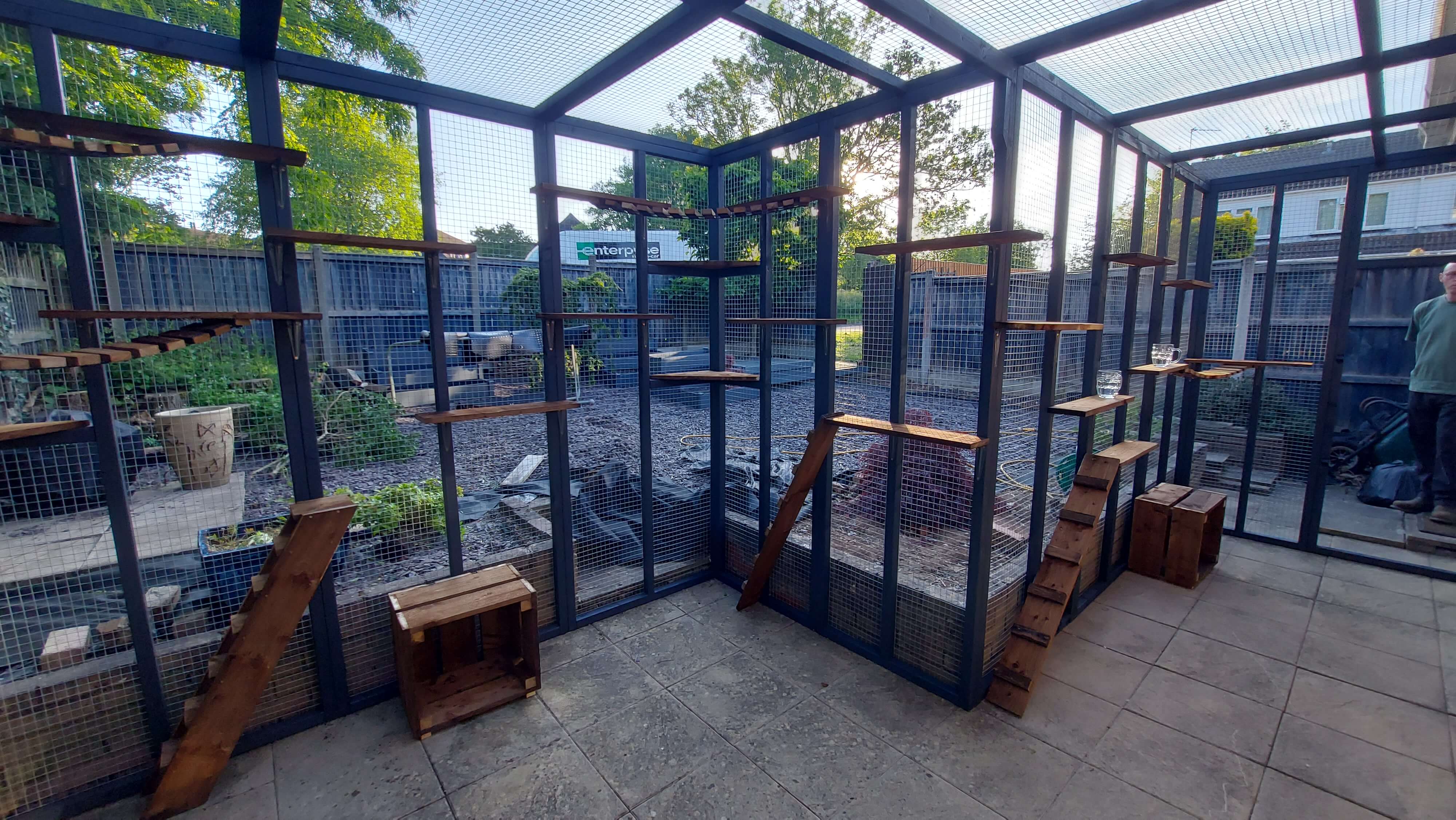 Inside The Catio