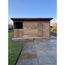 Stable and Tack Room with Rear Opening 24ft x 12ft. Price on enquiry Stable and Tack Room with Rear Opening 24ft x 12ft. Price on enquiry