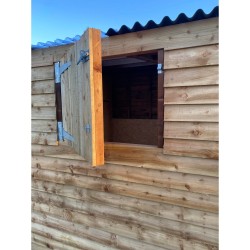 Stable and Tack Room with Rear Opening 24ft x 12ft. Price on enquiry Stable and Tack Room with Rear Opening 24ft x 12ft. Price on enquiry