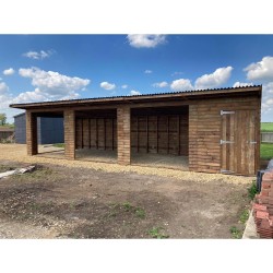 Open Barn/Shelter 48ft x 12ft. Price on enquiry Open Barn/Shelter 48ft x 12ft. Price on enquiry