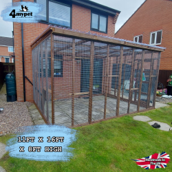 11ft x 16ft x 8ft High Catservatory Catio