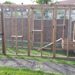 NEXT DAY CATIO - Catio Adventure Play Run 12ft long x 3ft wide x 6ft tall NEXT DAY CATIO - Catio Adventure Play Run 12ft long x 3ft wide x 6ft tall