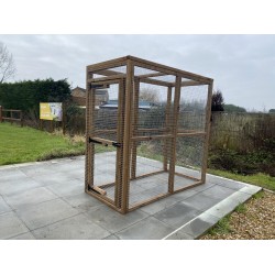 NEXT DAY CATIO -  6ft x 3ft Small Animal Run 16G Cats Dog Chickens Rabbits