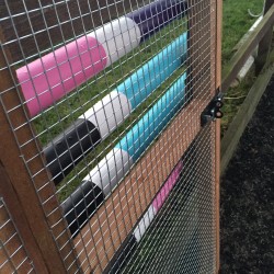 Wire Mesh Door Panel  (6FT X 4FT - 16G Wire) Wire Mesh Door Panel  (6FT X 4FT - 16G Wire)