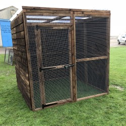 Waterproof Chicken Run 6ft x 6ft 16G Fox Proof Dog Enclosure Waterproof Chicken Run 6ft x 6ft 16G Fox Proof Dog Enclosure