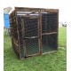 Waterproof Chicken Run 6ft x 6ft 16G Fox Proof Dog Enclosure