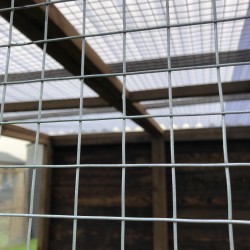 Free Standing Waterproof Chicken Run / Bird Aviary 6ft x 6ft 16G Free Standing Waterproof Chicken Run / Bird Aviary 6ft x 6ft 16G