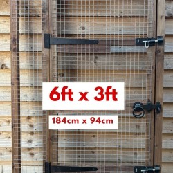 Aviary Door Panel 6ft x 3ft 16G Wire Mesh (184 x 94cm)