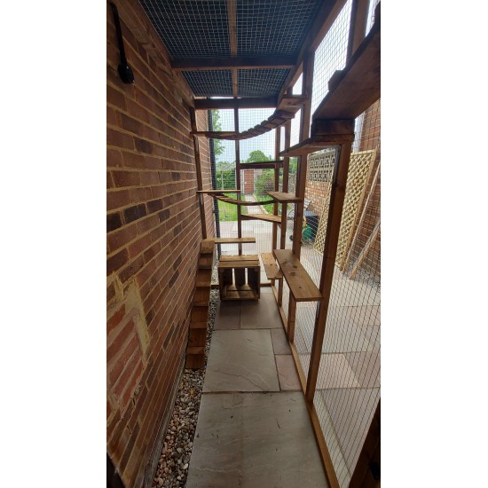 Catio Adventure Play 3 sided Run 