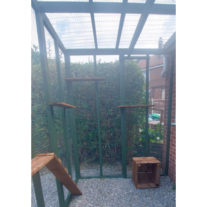The Garden Retreat – 12ft x 6ft x 7.5ft Lean-To Catio 🌿🐈