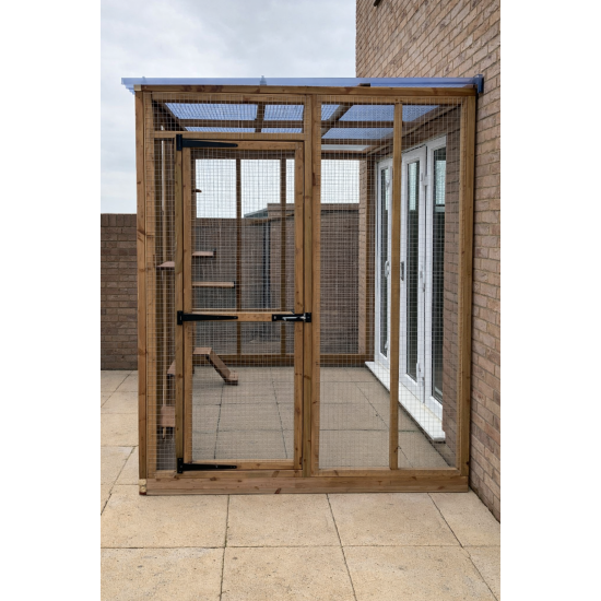 The Meow Mews – 6ft x 9ft x 7.5ft Lean-To Catio