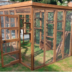 Strong Animal Run 6ft x 9ft 16G Waterproof Fox Proof Cat Dog Rabbit Chicken Strong Animal Run 6ft x 9ft 16G Waterproof Fox Proof Cat Dog Rabbit Chicken