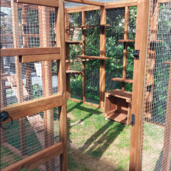 Strong Animal Run 6ft x 9ft 16G Waterproof Fox Proof Cat Dog Rabbit Chicken