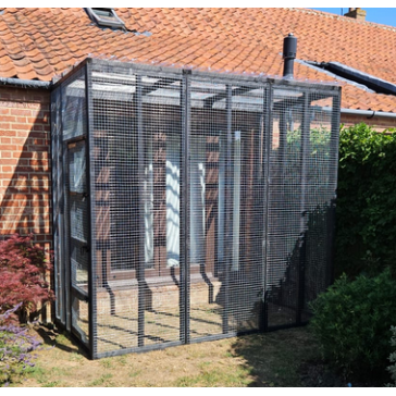 The Garden Guardian – 9ft x 5ft x 8ft Outdoor Cat Run 🏡😺🌿🐾