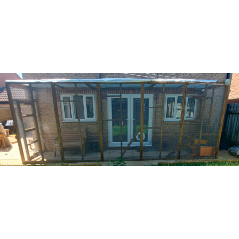 Epic Explorer Catio | 20ft x 4ft x 8ft Lean-To Run for Curious Cats 🐾🐱🌿