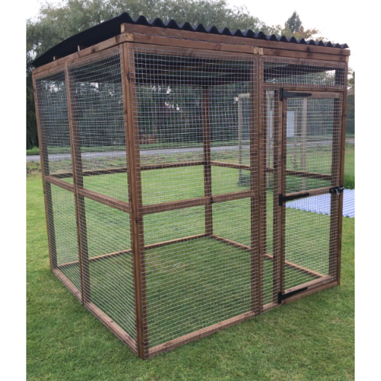 6FT x 6FT Predator-Proof Pet Enclosure – 16G Wire with Roof Options for Rabbits, Chickens , Dogs and Cats 🐰🐔🐱