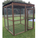 6FT x 6FT Predator-Proof Pet Enclosure – 16G Wire with Roof Options for Rabbits, Chickens , Dogs and Cats 🐰🐔🐱