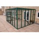 3sided lean to Catio Enclosure 275cm x 275cm 275cm x 275cm tall Painted