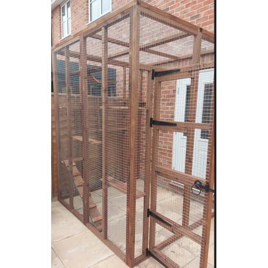 6FT X 6FT X 8FT High Lean to Three Sided Catio Enclosure 6FT X 6FT X 8FT High Lean to Three Sided Catio Enclosure