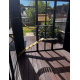 Designer 3 Sided Catio - 6ft x 9ft x 6ft Tall with Tongue & Groove Boarded corners painted BLACK Designer 3 Sided Catio - 6ft x 9ft x 6ft Tall with Tongue & Groove Boarded corners painted BLACK