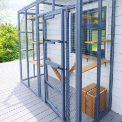 Grey Glide Lean-To – 8ft Long x 3ft Wide x 7.5ft Tall