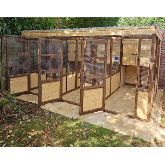 3 x Cat sleeping box enclosure 3 x Cat sleeping box enclosure
