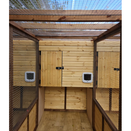 3 x Cat sleeping box enclosure 3 x Cat sleeping box enclosure