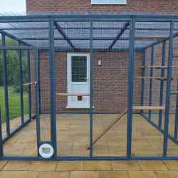 The Explorer’s Nook – 8ft x 6ft x 7.5ft Lean-To Catio