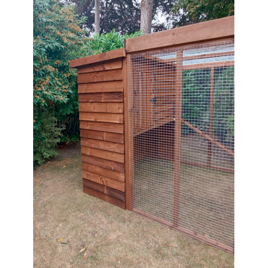 Cat House / Play Pen With Sleeping Box 12ft x 6ft Cat House / Play Pen With Sleeping Box 12ft x 6ft