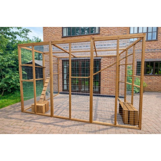The Meow Manor – 8ft x 12ft x 8ft Lean-To Catio