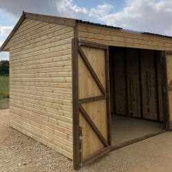 Double Storage Barn 24ft x 12ft
