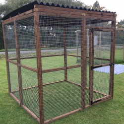 Free Standing Waterproof 16G Outdoor 6ft x 6ft Animal Rabbit Chicken Dog Pen Free Standing Waterproof 16G Outdoor 6ft x 6ft Animal Rabbit Chicken Dog Pen