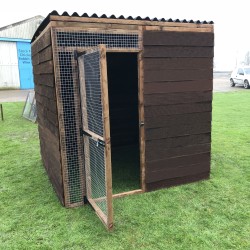 Waterproof Chicken Run 6ft x 6ft 16G Fox Proof Dog Chicken Enclosure