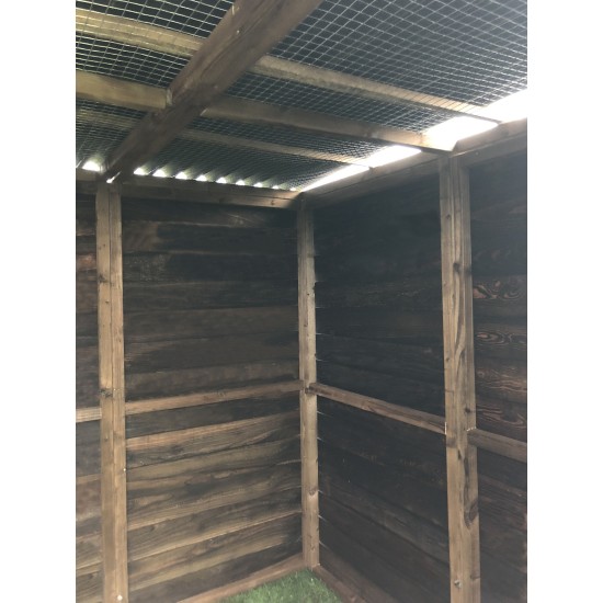 Waterproof Chicken Run 6ft x 6ft 16G Fox Proof Dog Chicken Enclosure