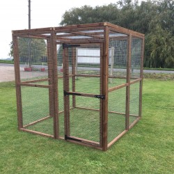 6FT x 6FT Predator-Proof Pet Enclosure β 16G Wire with Roof Options for Rabbits, Chickens , Dogs and Cats π°ππ± 6FT x 6FT Predator-Proof Pet Enclosure β 16G Wire with Roof Options for Rabbits, Chickens , Dogs and Cats π°ππ±