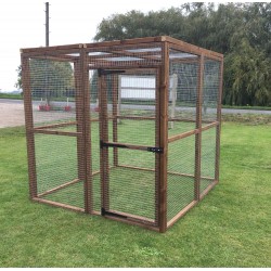 NEXT DAY CATIO - 6FT x 6FT Run 16G Rabbit Chicken Cat Fox Proof Pen NEXT DAY CATIO - 6FT x 6FT Run 16G Rabbit Chicken Cat Fox Proof Pen