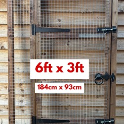 Aviary Door Panel 6ft x 3ft 16G Wire Mesh (184 x 94cm)