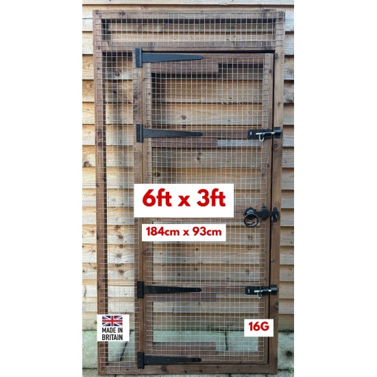 20 x Aviary Panels 6ft X 3ft Door Included