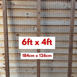 20 x Aviary Panels 6ft X 4ft Door Included