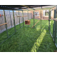 PVC Green Cat Play Pen Catio 8ft x12ft