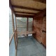Bunnio 9ft x 6ft 1/2" x 1/2" wire mesh with Felt Roof Bunnio 9ft x 6ft 1/2" x 1/2" wire mesh with Felt Roof