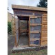 Bunnio 9ft x 6ft 1/2" x 1/2" wire mesh with Felt Roof Bunnio 9ft x 6ft 1/2" x 1/2" wire mesh with Felt Roof