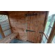 Bunnio 9ft x 6ft 1/2" x 1/2" wire mesh with Felt Roof Bunnio 9ft x 6ft 1/2" x 1/2" wire mesh with Felt Roof